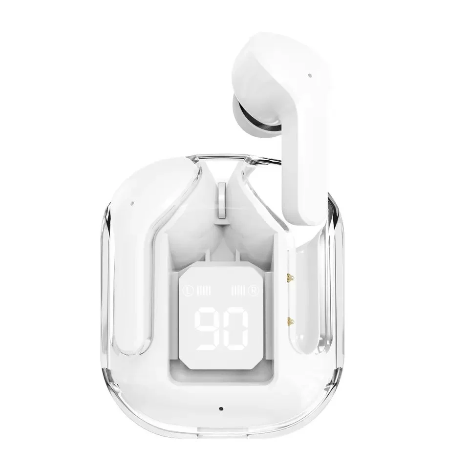 אוזניות אלחוטיות Bluetooth סטריאו TWS דגם prx33 צבע לבן