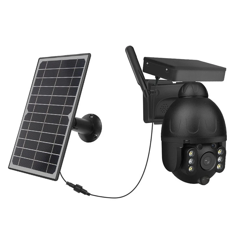 מצלמת אבטחה אלחוטית סולארית 360 דגם A מבית VisionTek
