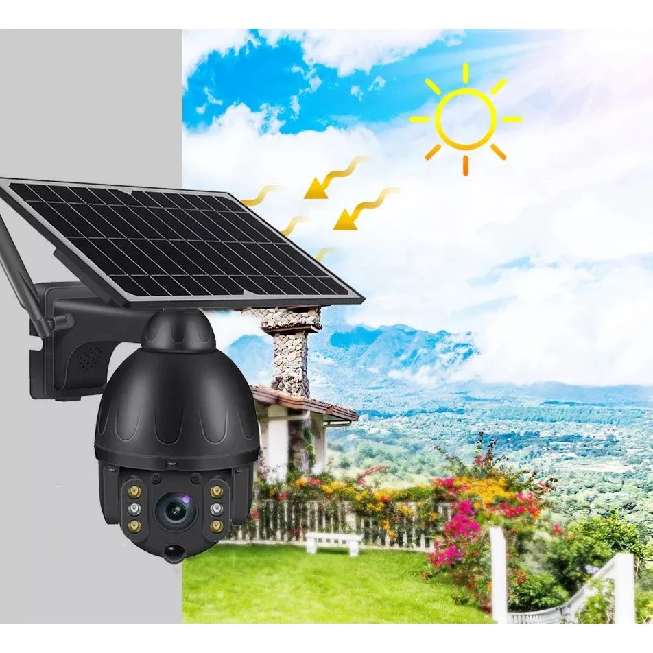מצלמת אבטחה אלחוטית סולארית 360 דגם A מבית VisionTek - Image 6