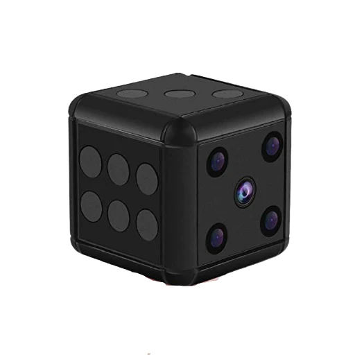 מצלמת וידיאו נסתרת זעירה בקוביית משחק SPY99