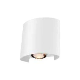 צמוד קיר דו כיווני IP65 PARIS 2X1.5W לבן 3000K