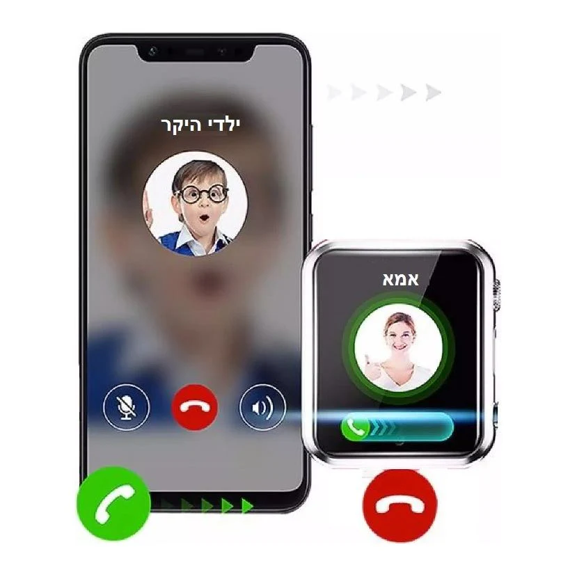 שעון חכם Wifi מבית GTI דגם GTX4G - Image 2