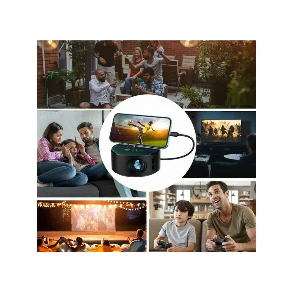מקרן וידאו נייד עם חיבור ישיר לסמארטפון IPHONE-ANDROID - Image 3