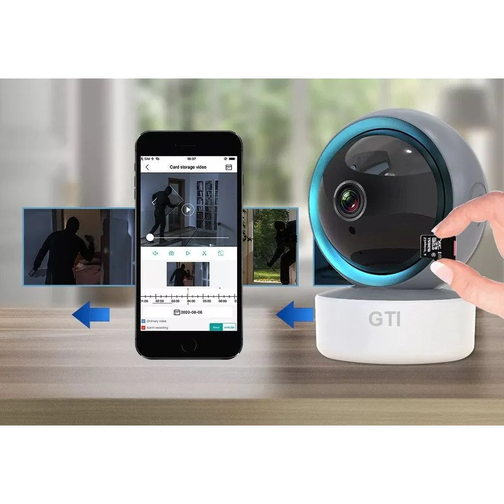 מצלמת IP ממונעת חכמה 360 עם מעקב אוטומטי דגם GTE2 - Image 4