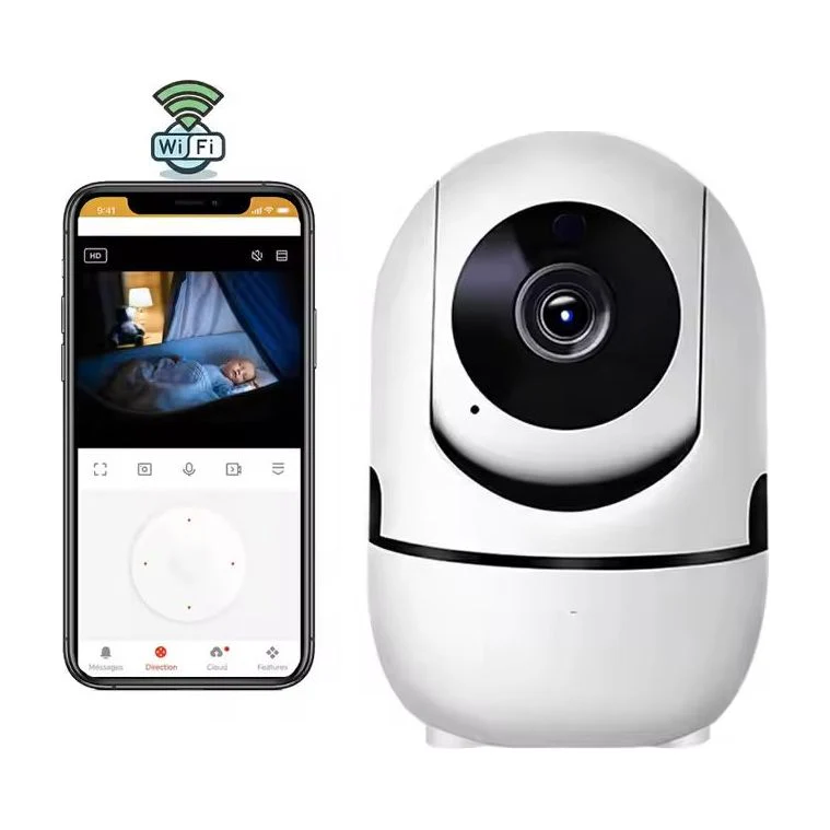מצלמת IP אלחוטית ממונעת עם מעקב אוטומטי בעת זיהוי תנועה