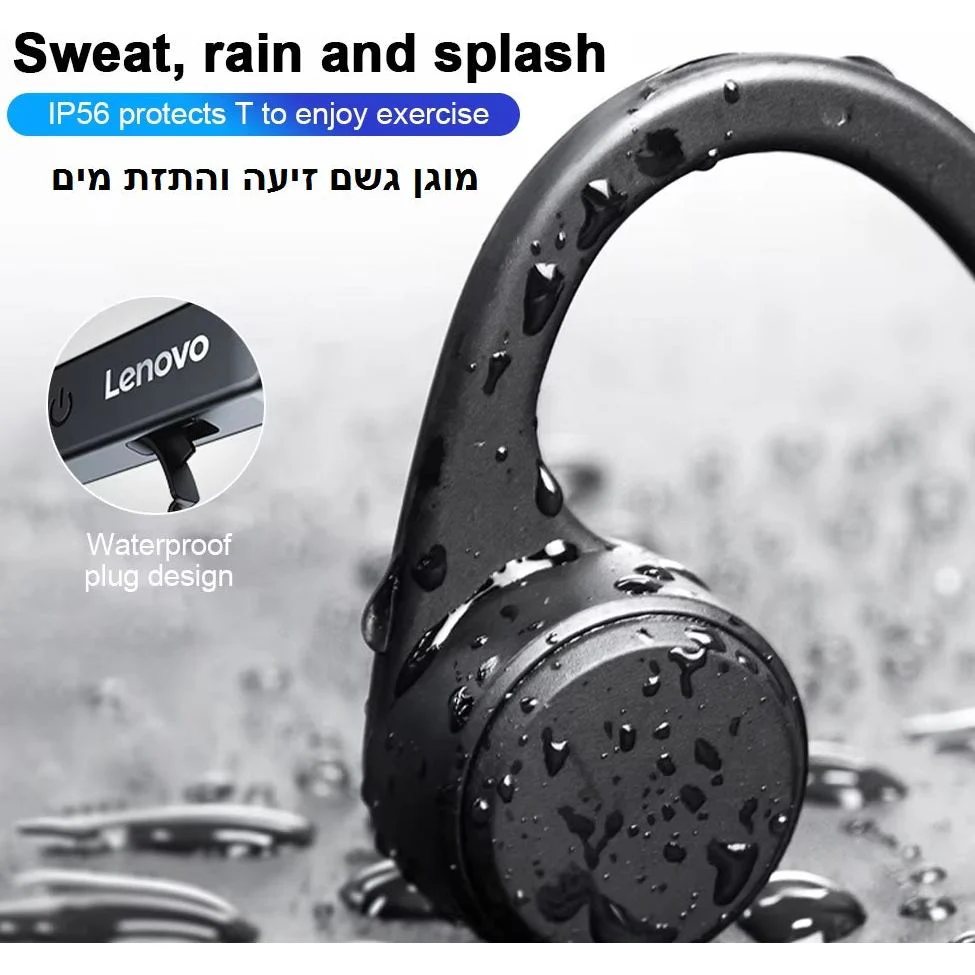 אוזניות ספורט אלחוטיות עם מיקרופון מובנה ומסנן רעשים איכות שמע גבוהה במיוחד - Image 3