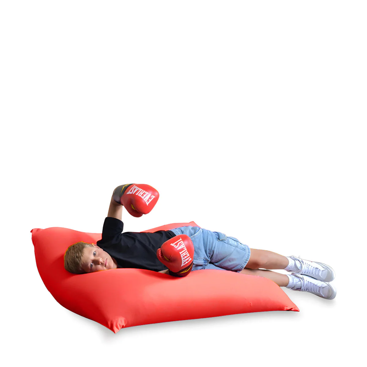 פוף מרובע גדול (85X110 ס”מ) גוון סגול - Image 5