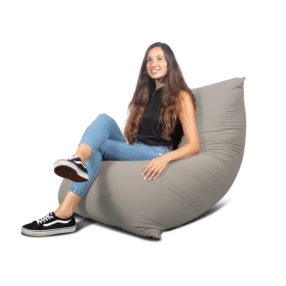 צ'יל פוף גדול (85X130 ס”מ) גוון אפור