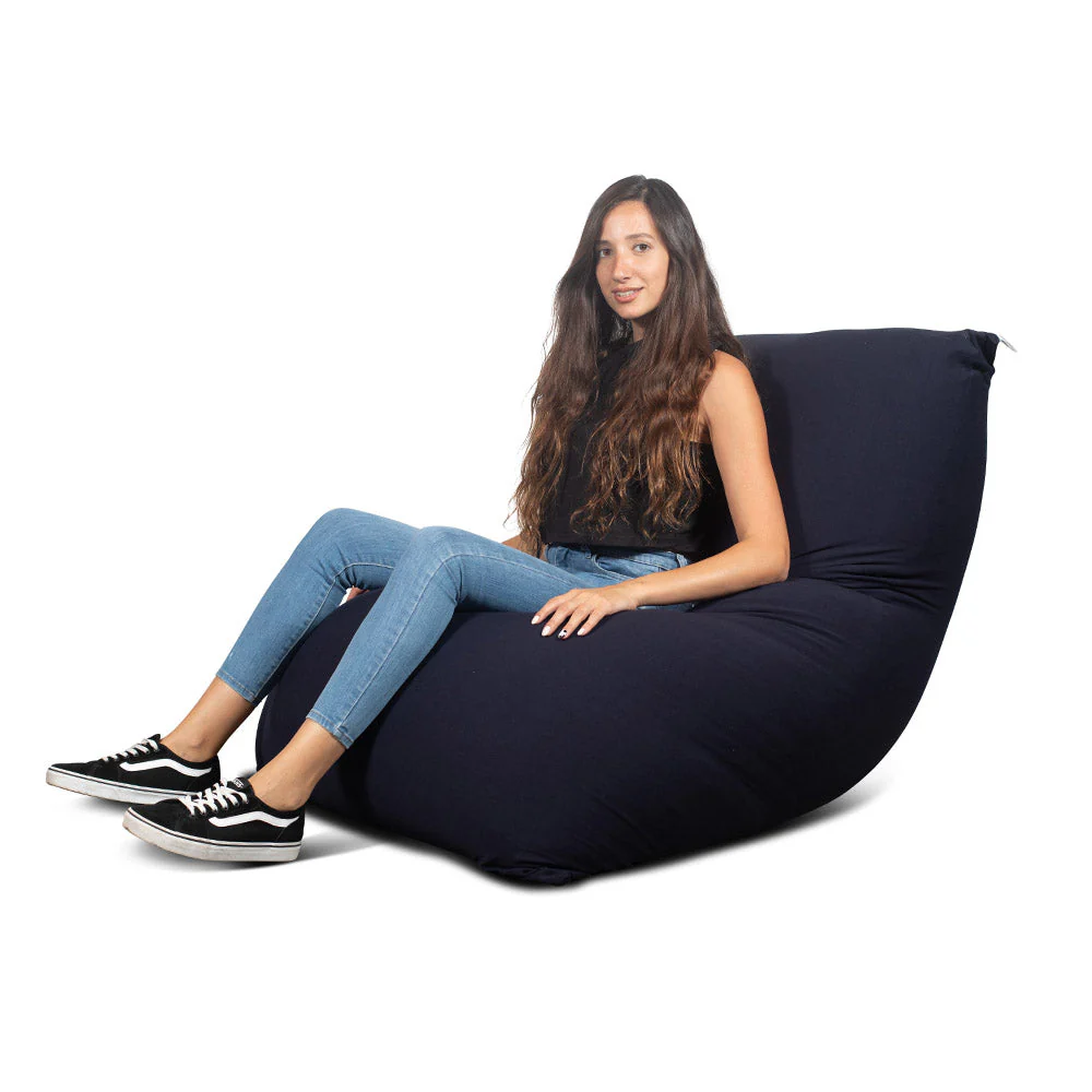 צ'יל פוף גדול (85X130 ס”מ) גוון נייבי