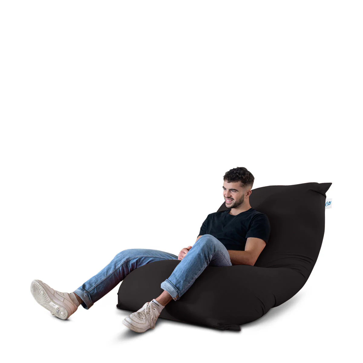 צ'יל פוף ענק (85X180 ס”מ) גוון אפור כהה - Image 4