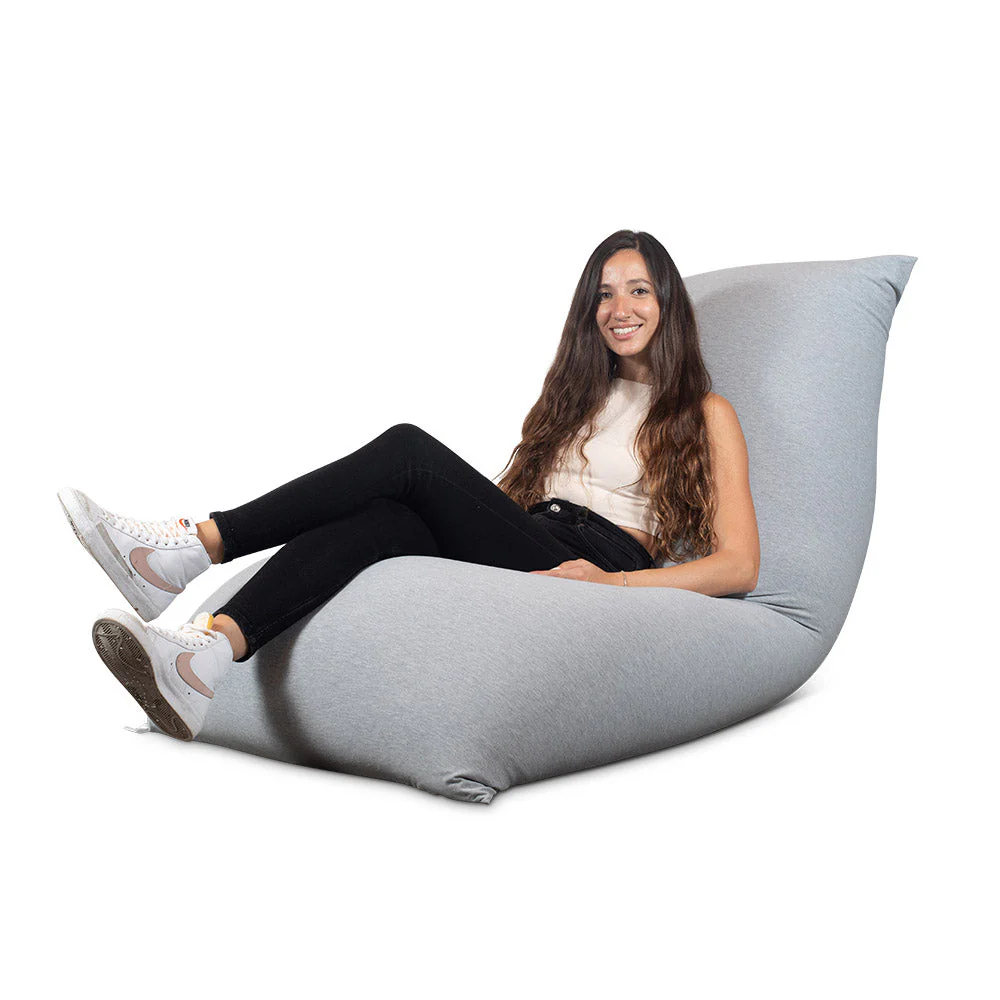 צ'יל פוף ענק (85X180 ס”מ) גוון אפור מלאנז'
