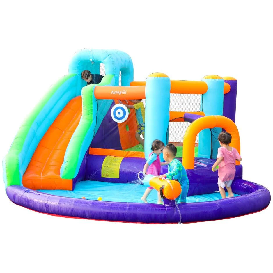 מתקן קפיצה מתנפח ומגלשה מושלם דגם ED8001C - Image 4