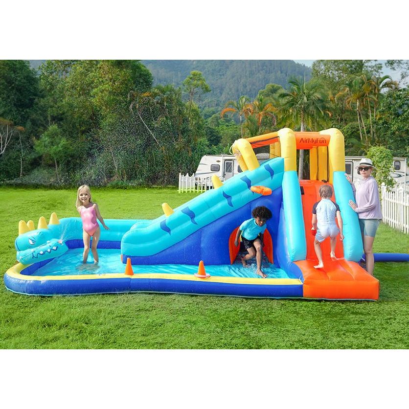 מתקן קפיצה מתנפח ענק עם 2 מגלשות דגם ED1056W - Image 5
