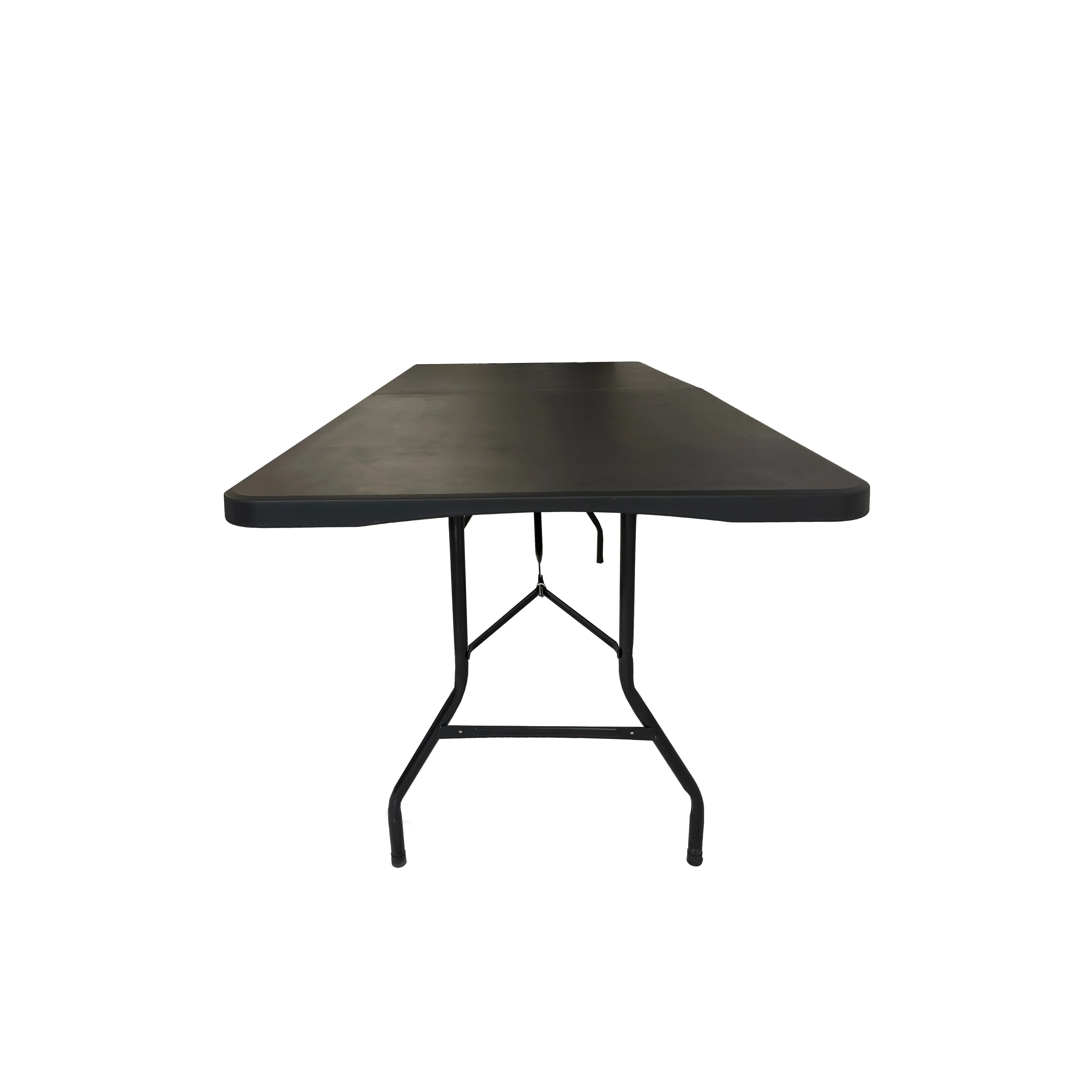 שולחן מתקפל 74*90*200 ס"מ שחור - Image 5