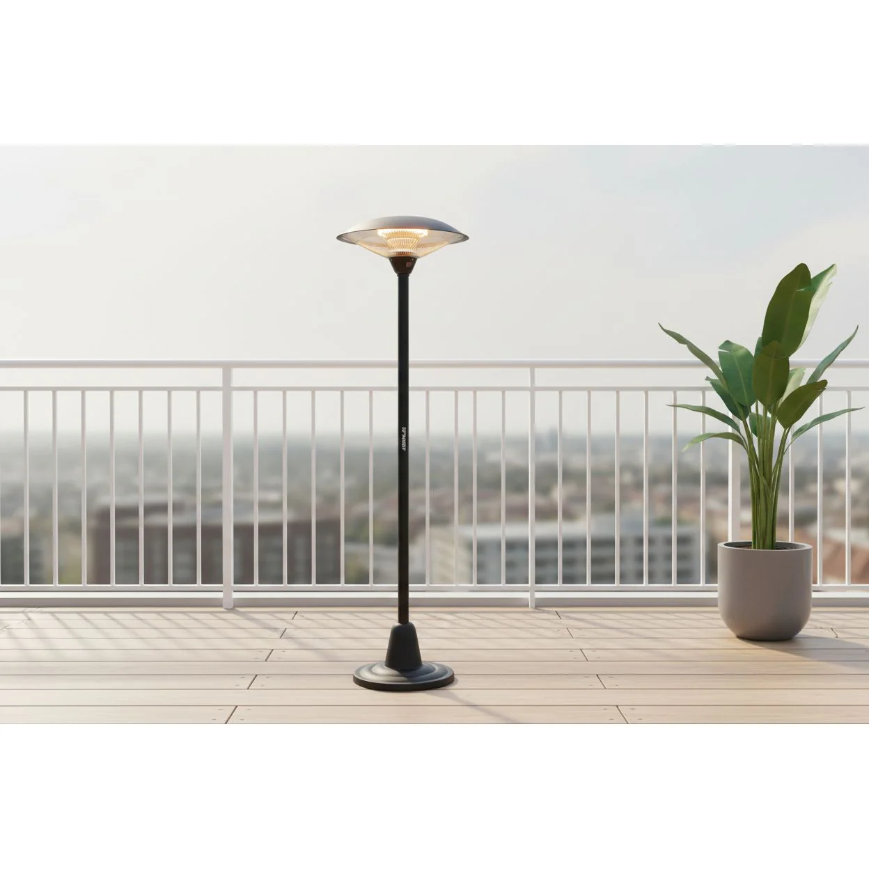 פטריית חימום חשמלית 3000W שחורה דגם PHH-3000BS של SYENERGY