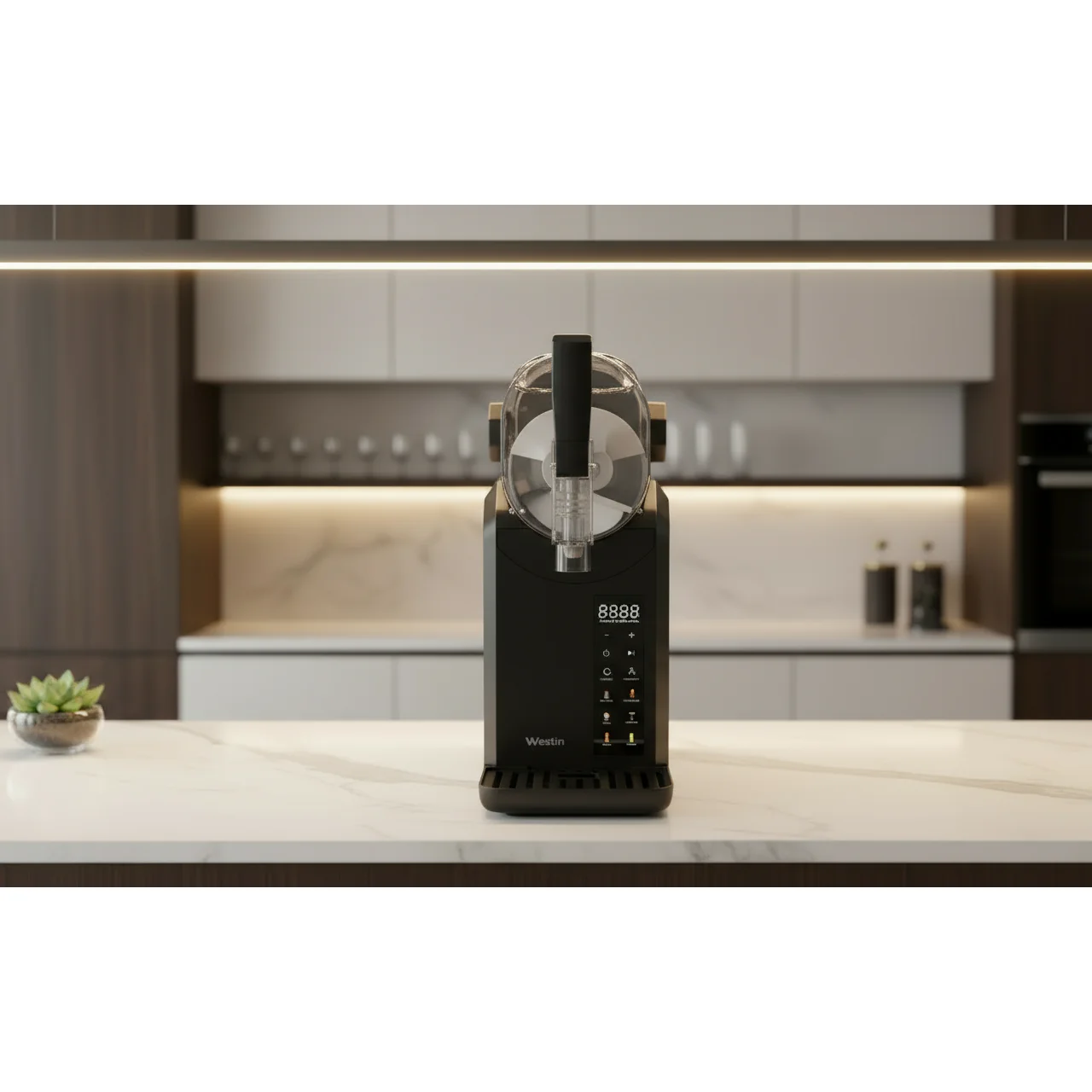 מכונת ברד סלאשי דגם WES-ICE2L BLACK שחורה של WESTIN