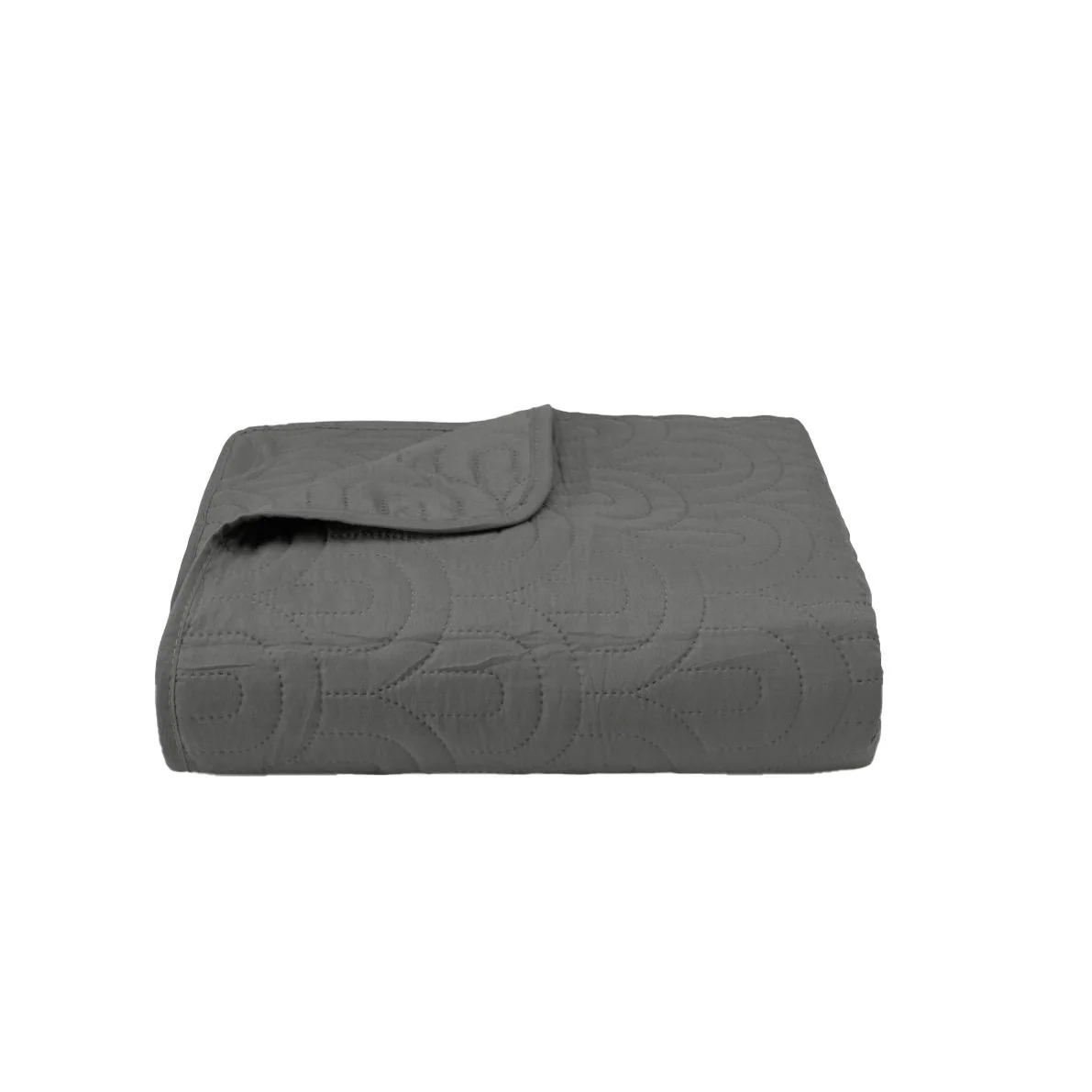 שמיכת קיץ יחיד 150/200 סמ לוסי אפור כהה - Image 2