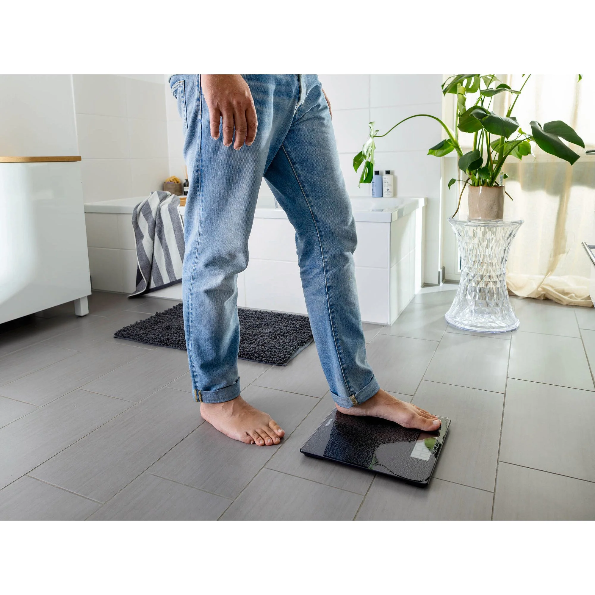 משקל דיגיטלי בעיצוב אלגנטי Style Sense Comfort Coral - Image 2