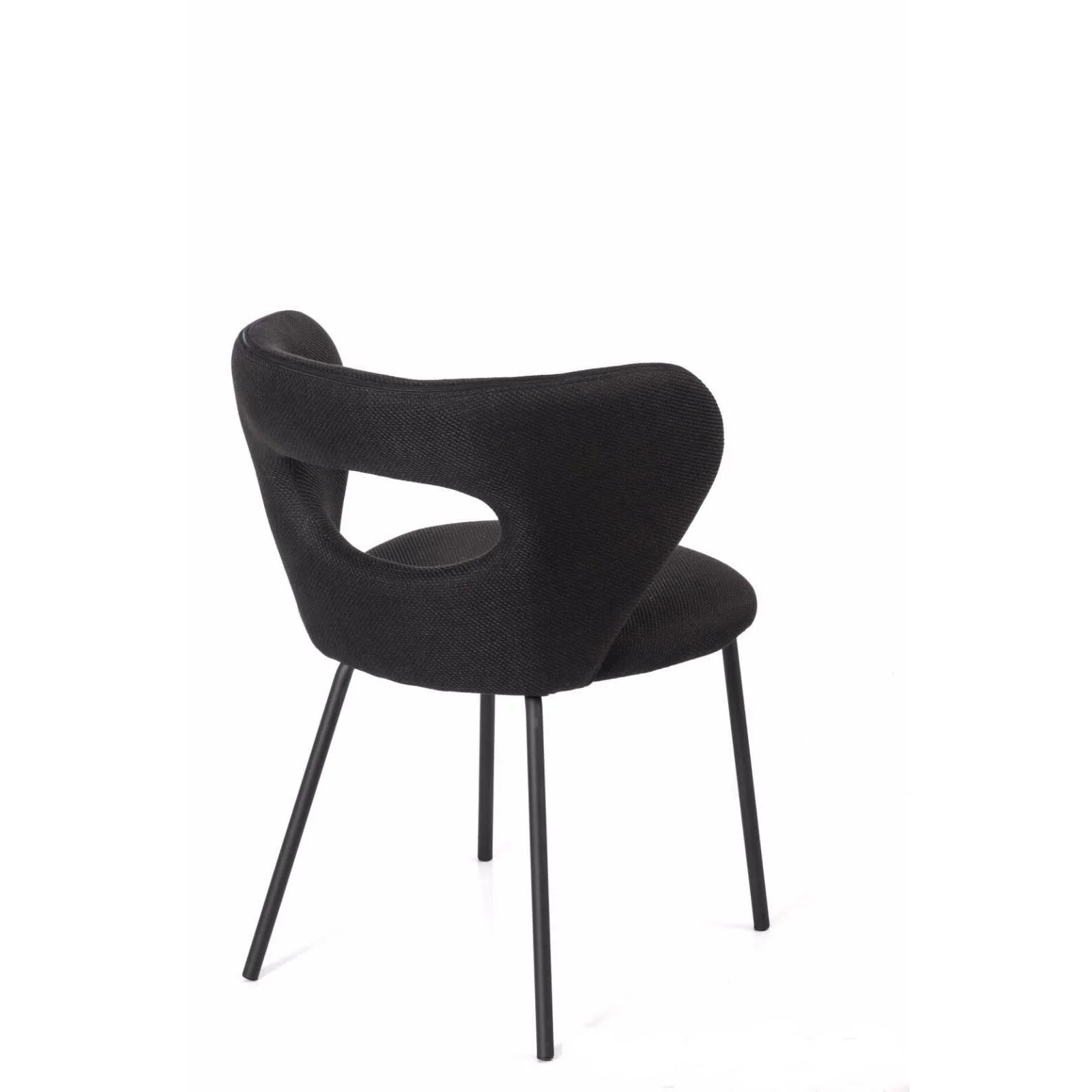 כסא אוכל קודי שחור - Image 5