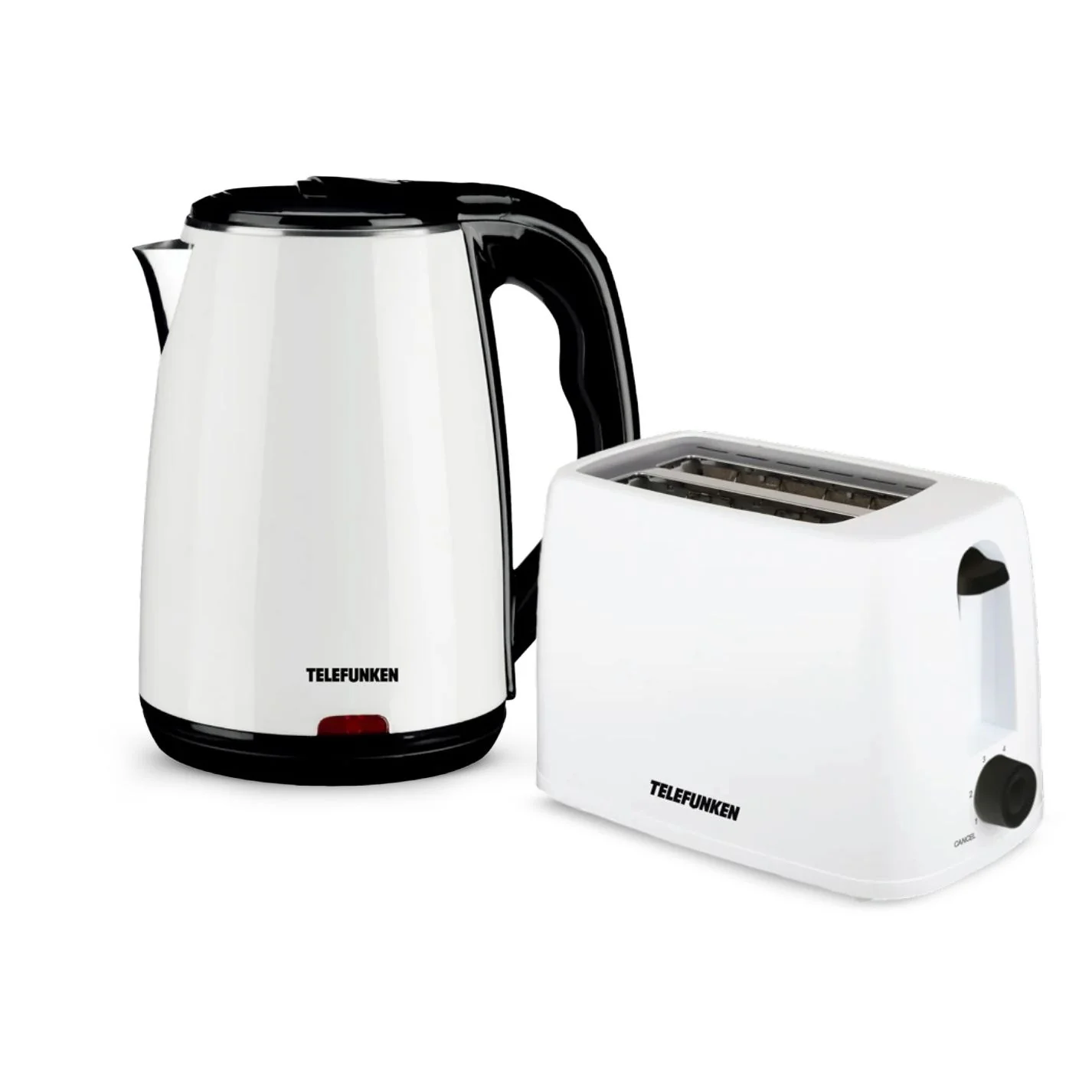 סט קומקום ומצנם לבן דגם TBS1800-W - Image 2