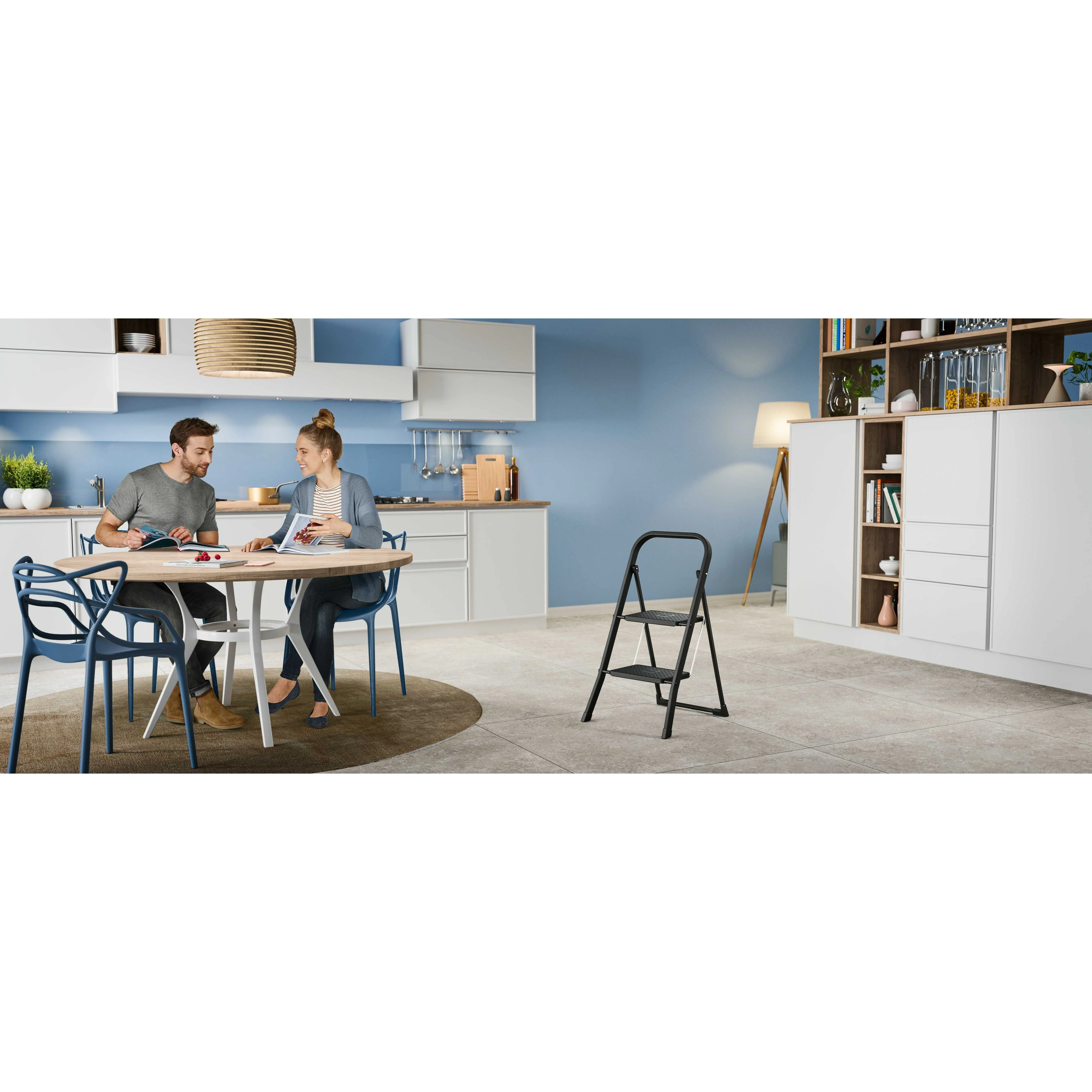 דרגש מעקה 2 שלבים K40 שחור - Image 3