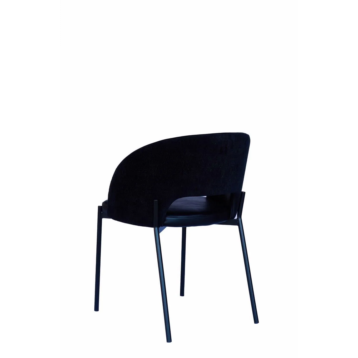 כסא אוכל דגם מיאמי שחור - Image 4