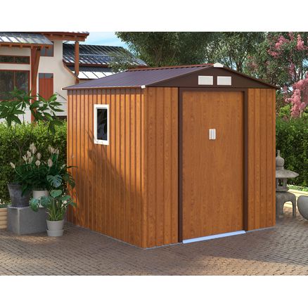 מחסן מתכת פרמיום דגם 2.13X1.91 EverGreen W76