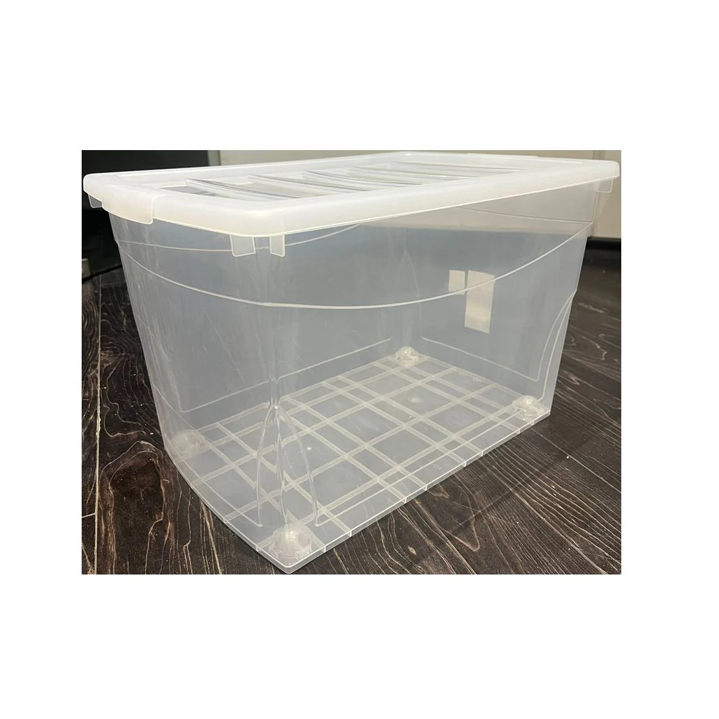 ארגז אחסון אומני 60 ליטר עם גלגלים ומכסה - Image 3