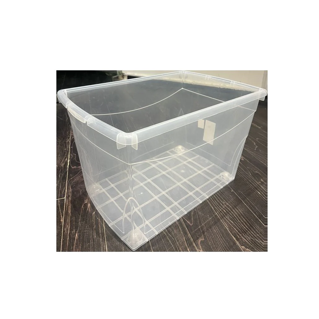 ארגז אחסון אומני 60 ליטר עם גלגלים ומכסה - Image 4
