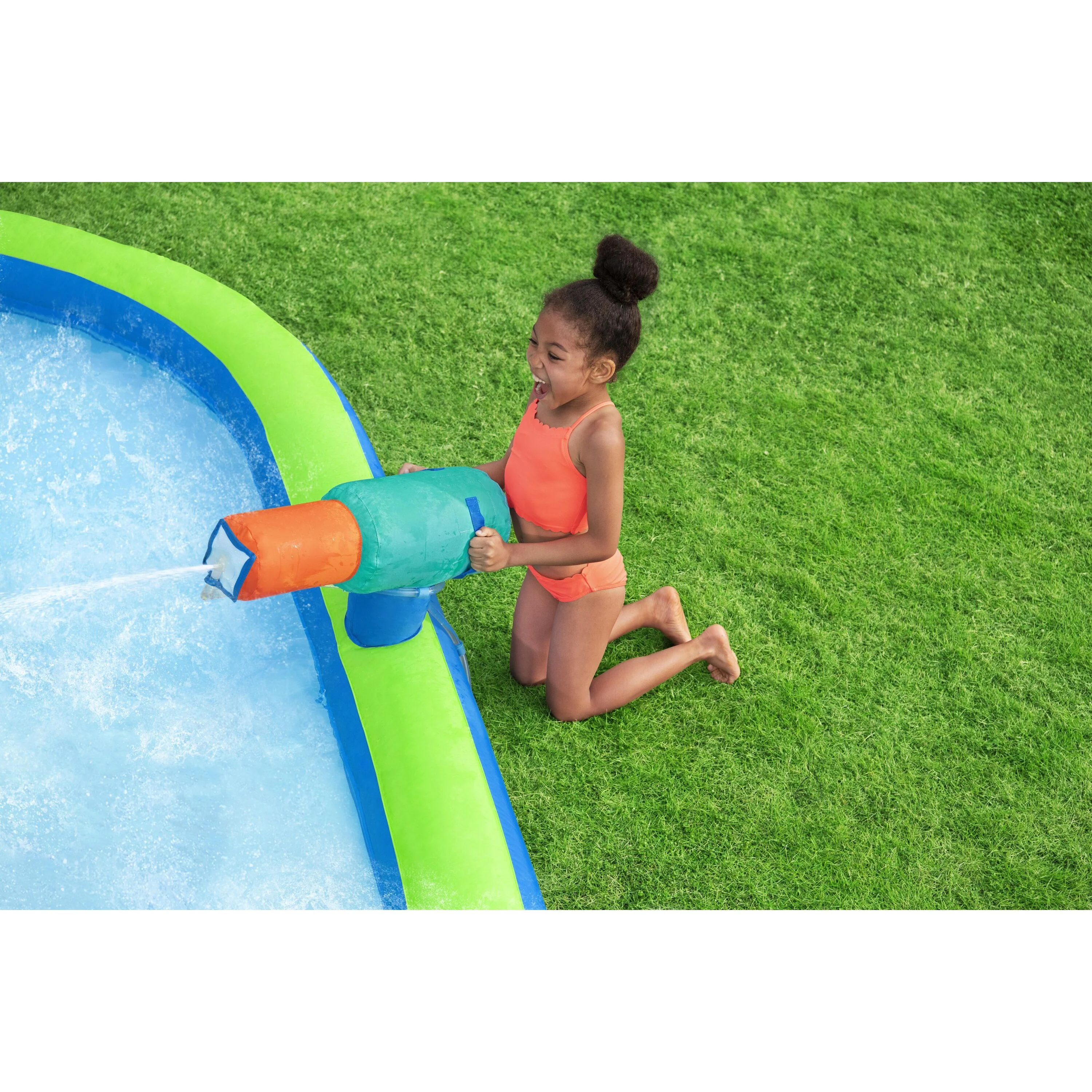 פארק מים MEGA 2.70*3.20*3.65 מטר, יבואן רשמי BESTWAY, דגם 53408 - Image 7
