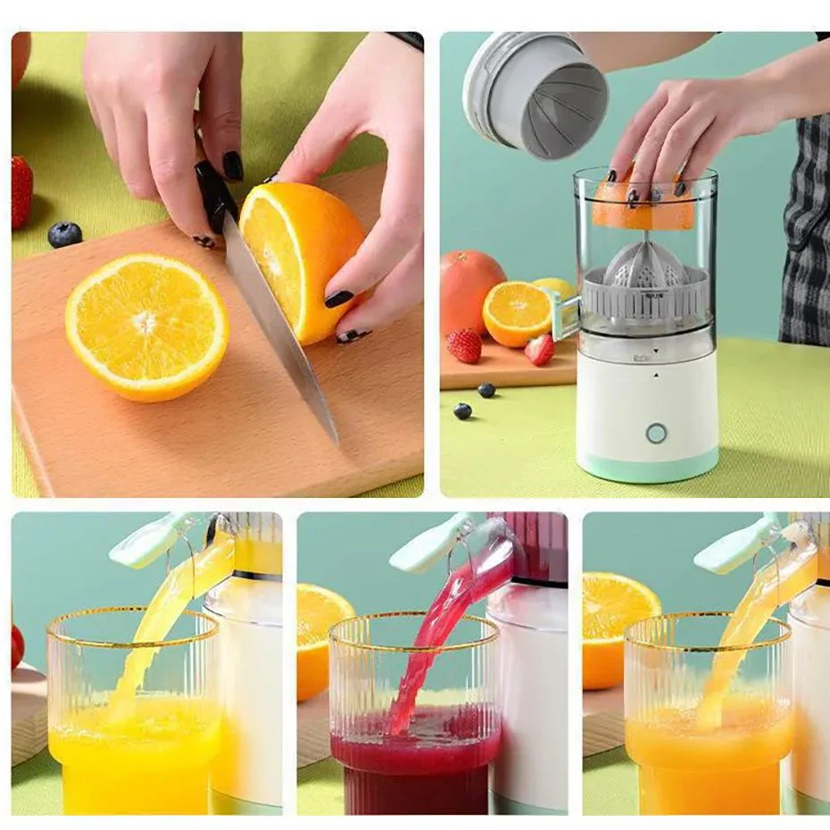 מסחטת מיצים ניידת נטענת עוצמתית SQUEEZE MAX מוצר חובה בכל בית מתאים גם לטיולים - Image 3
