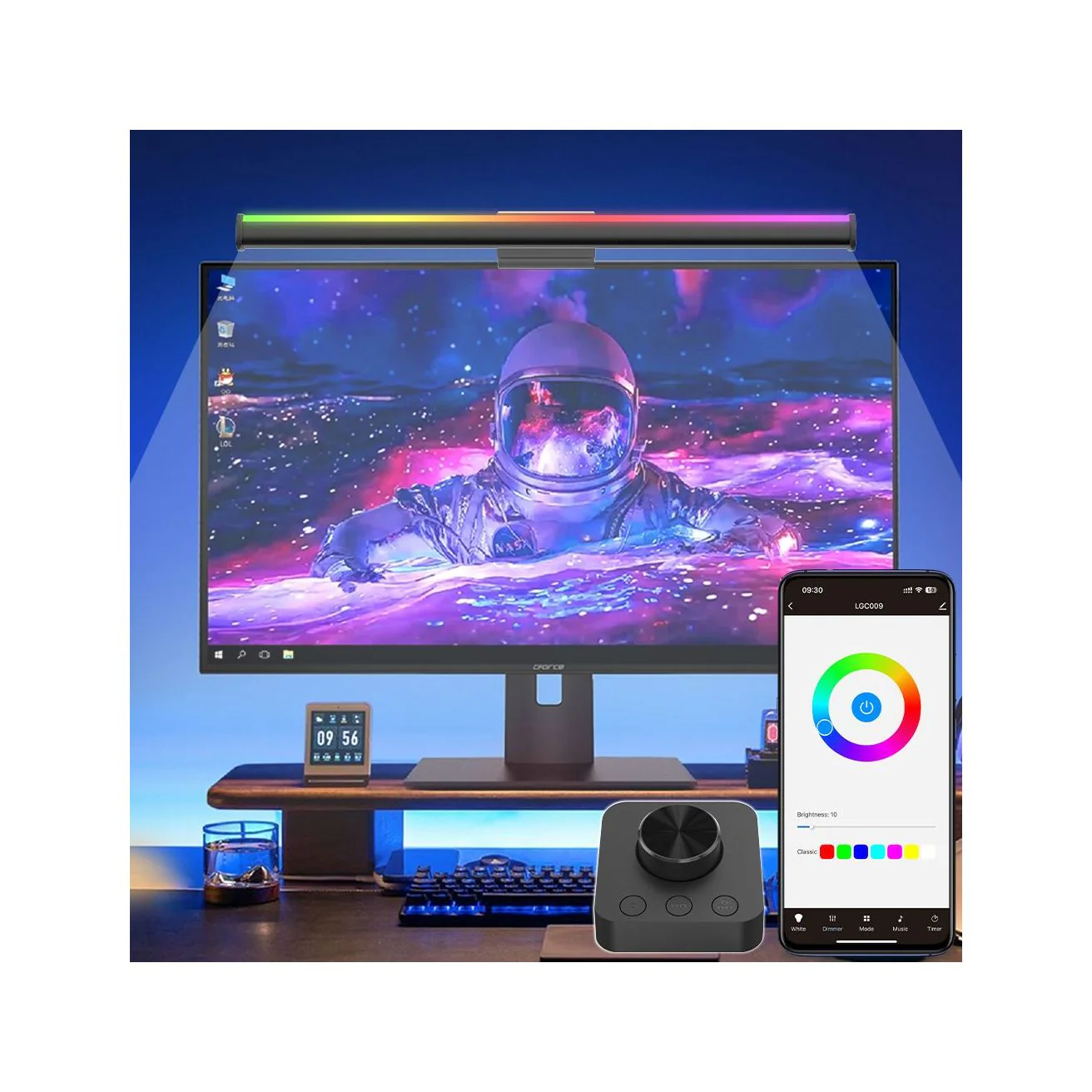 תאורת מסך חכמה עם שליטה - Image 4