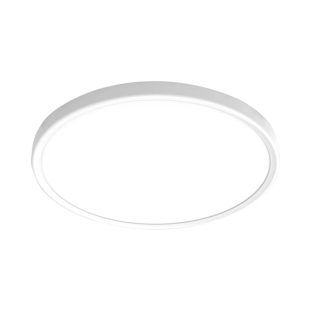 פאנל על הטיח לבן קוטר 40 ס"מ CLOCK 32W CCT