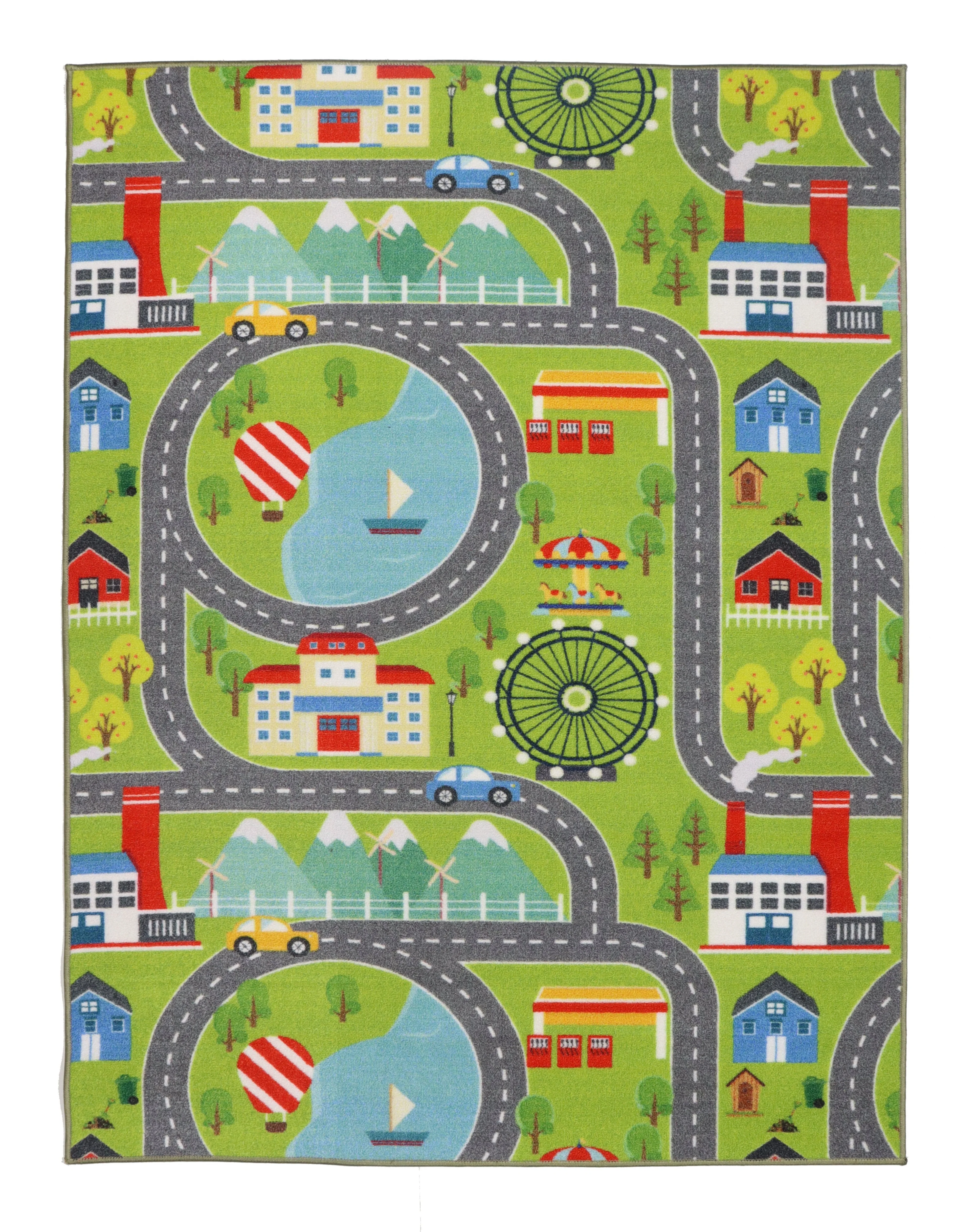 שטיח ילדים כבישים 183*133 ס"מ - Image 3