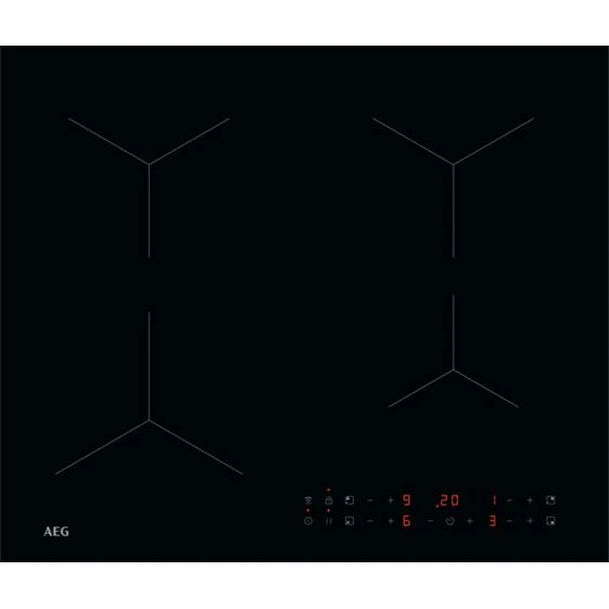 כיריים אינדוקציה 60 סמ חד פאזי דגם TN64IA0-41B של AEG - Image 2