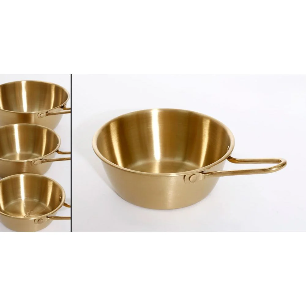 קלחת נירוסטה זהב 24X16X6.5 DREAM CHEF - Image 2