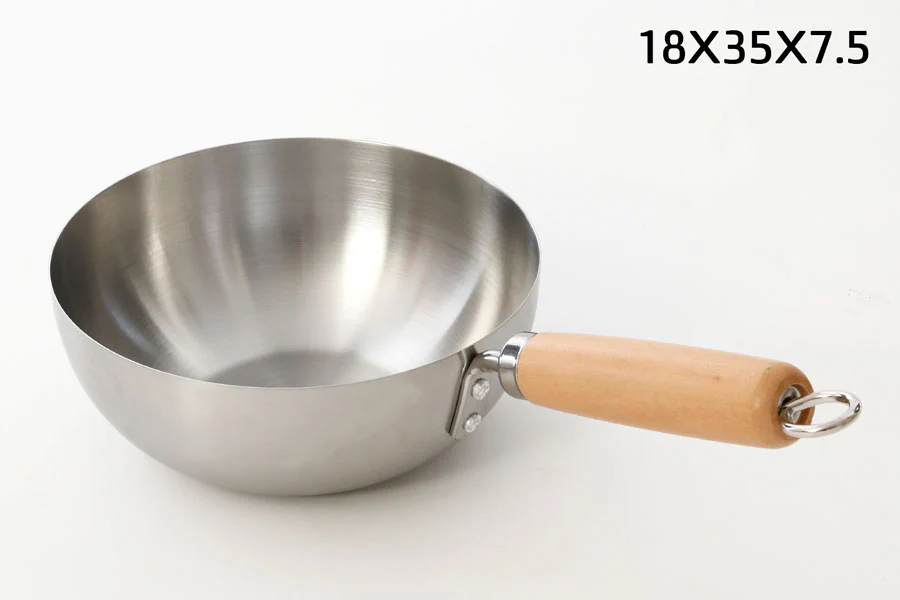 קלחת הגשה נירוסטה קוטר 18 ס״מ Dream Chef - Image 2