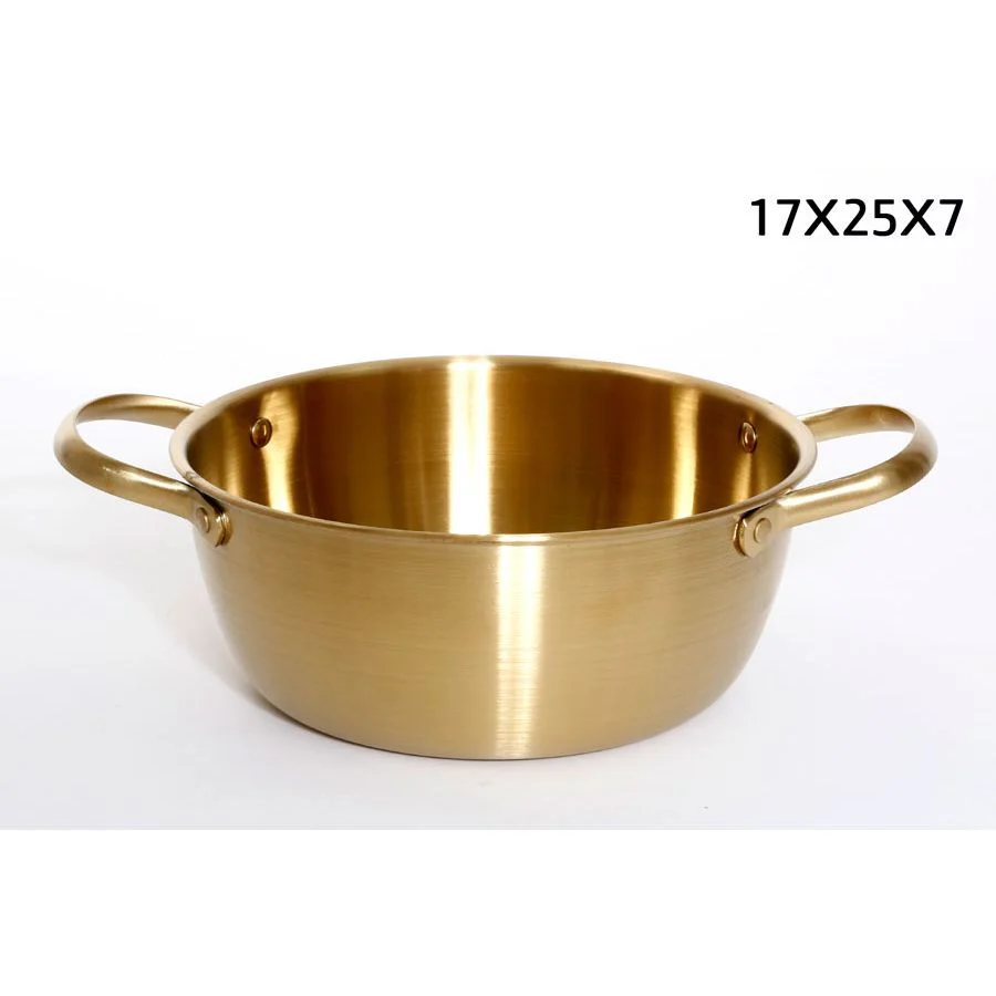 סיר הגשה נירוסטה זהב 17 ס״מ DreamChef - Image 2