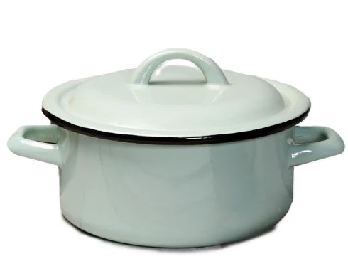 סיר אמייל נמוך 3.5 ל׳ קוטר 22 ס״מ ירוק מנטה DreamChef Delicious - Image 2