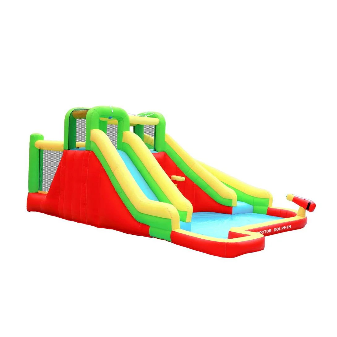 מתקן קפיצה מתנפח עם 2 מגלשות דגם ED73018 - Image 4