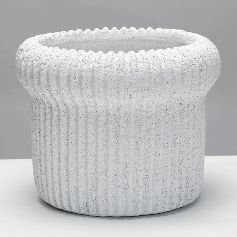 מעמד לעציץ 20X20X17 TROPHY WHITE