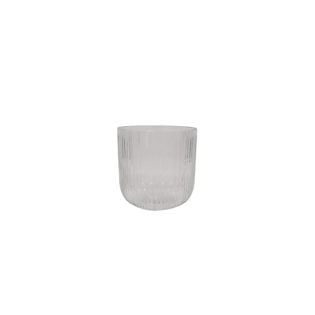 מעמד לנר או לעציצים 29X29X26 HEND MADE GLASS - Image 3