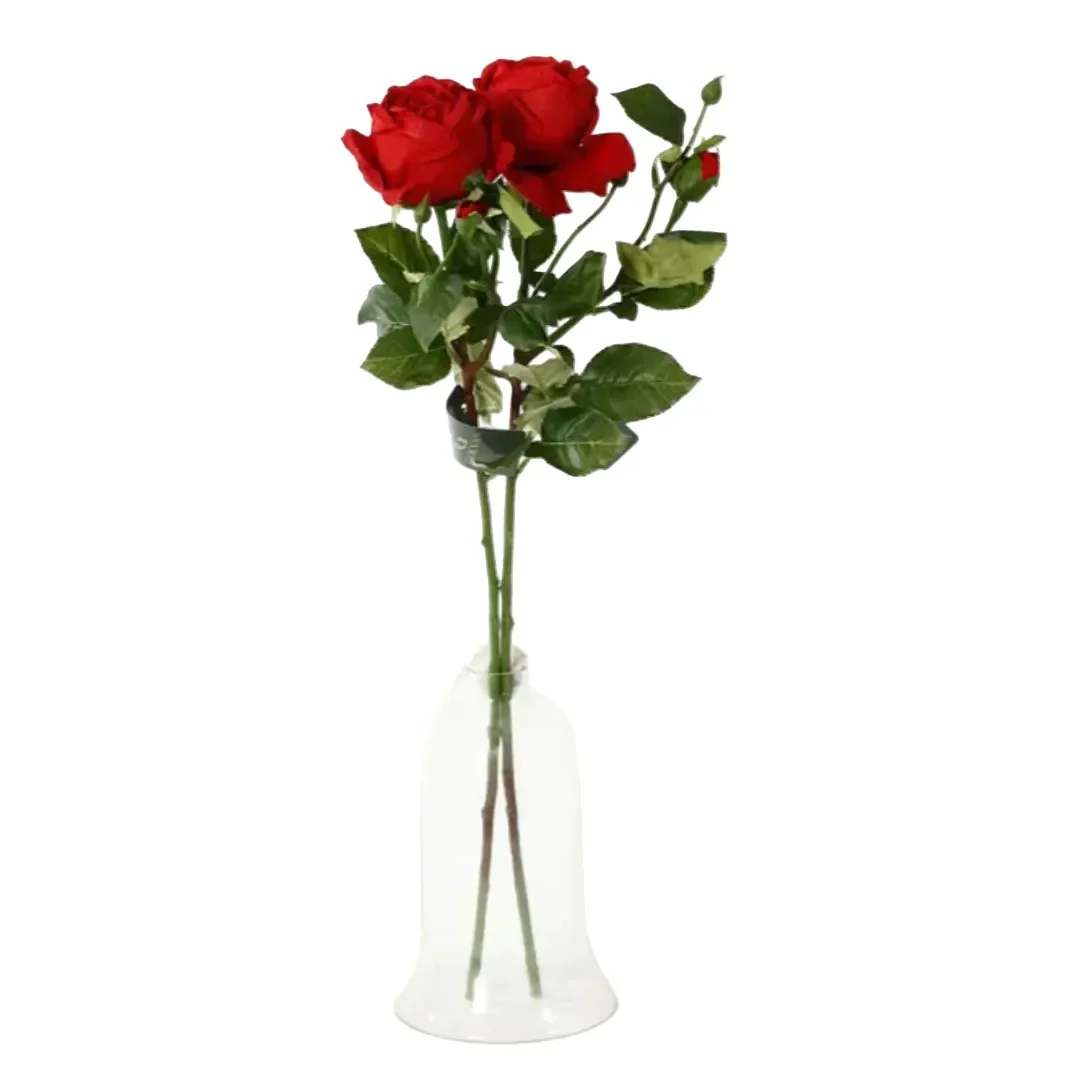 גבעול פרח משי ורד 55 ס"מ - Image 3