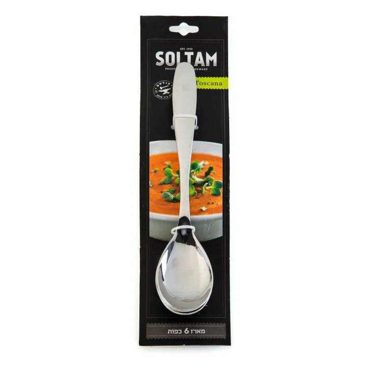 סט 6 כפות TOSCANA סולתם - Image 2