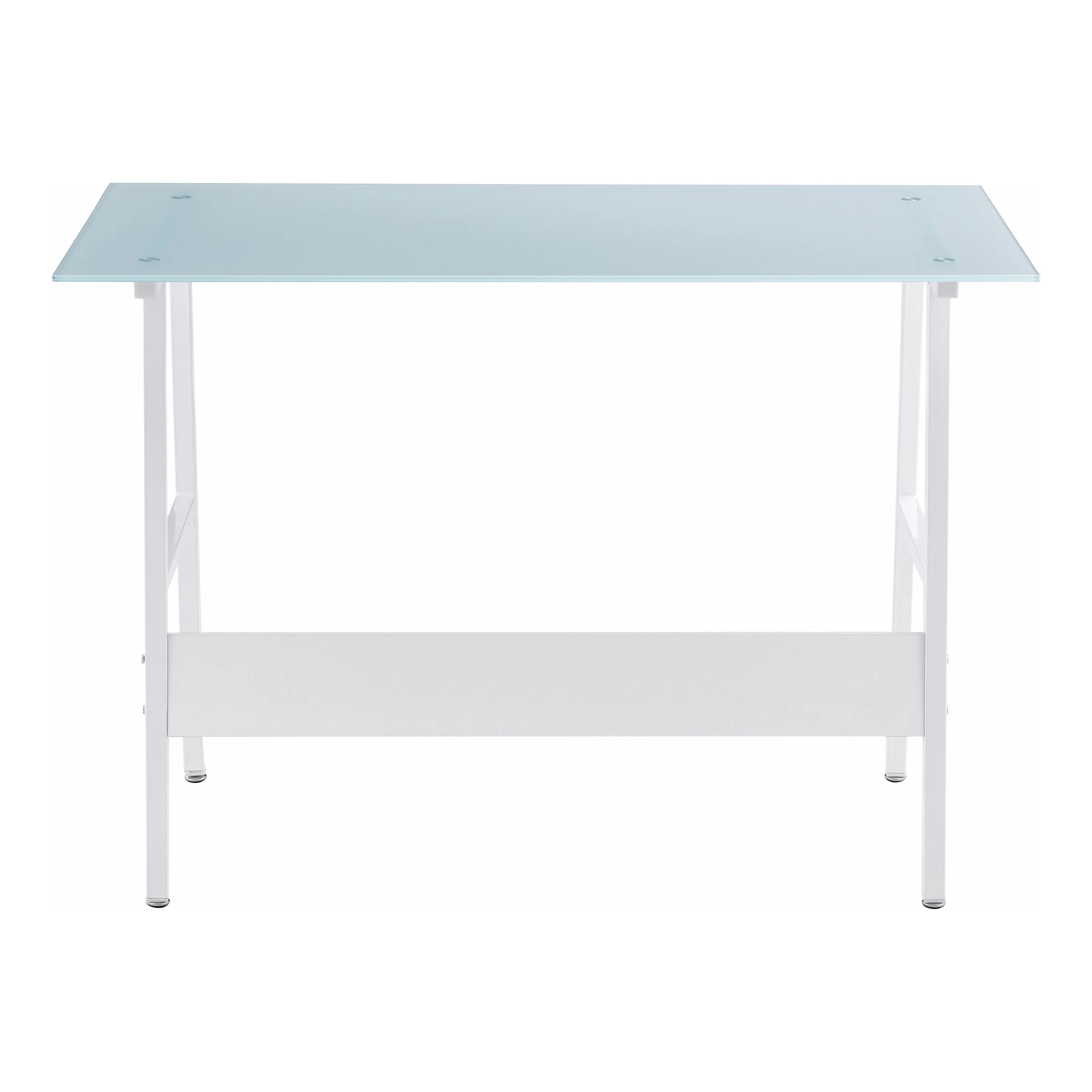 שולחן כתיבה מודרני, 110X60 דגם ונוס לבן - Image 3