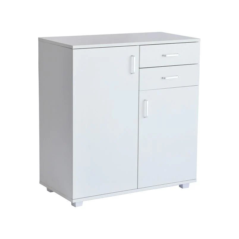 שידה משולבת 80 ס"מ לבן - Image 5
