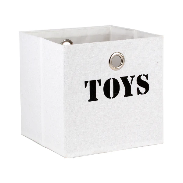 קופסת אחסון בד 30*30 TOYS - Image 2