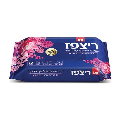 ריצפז מטליות לחות לניקוי רצפה בניחוח מרכך כביסה