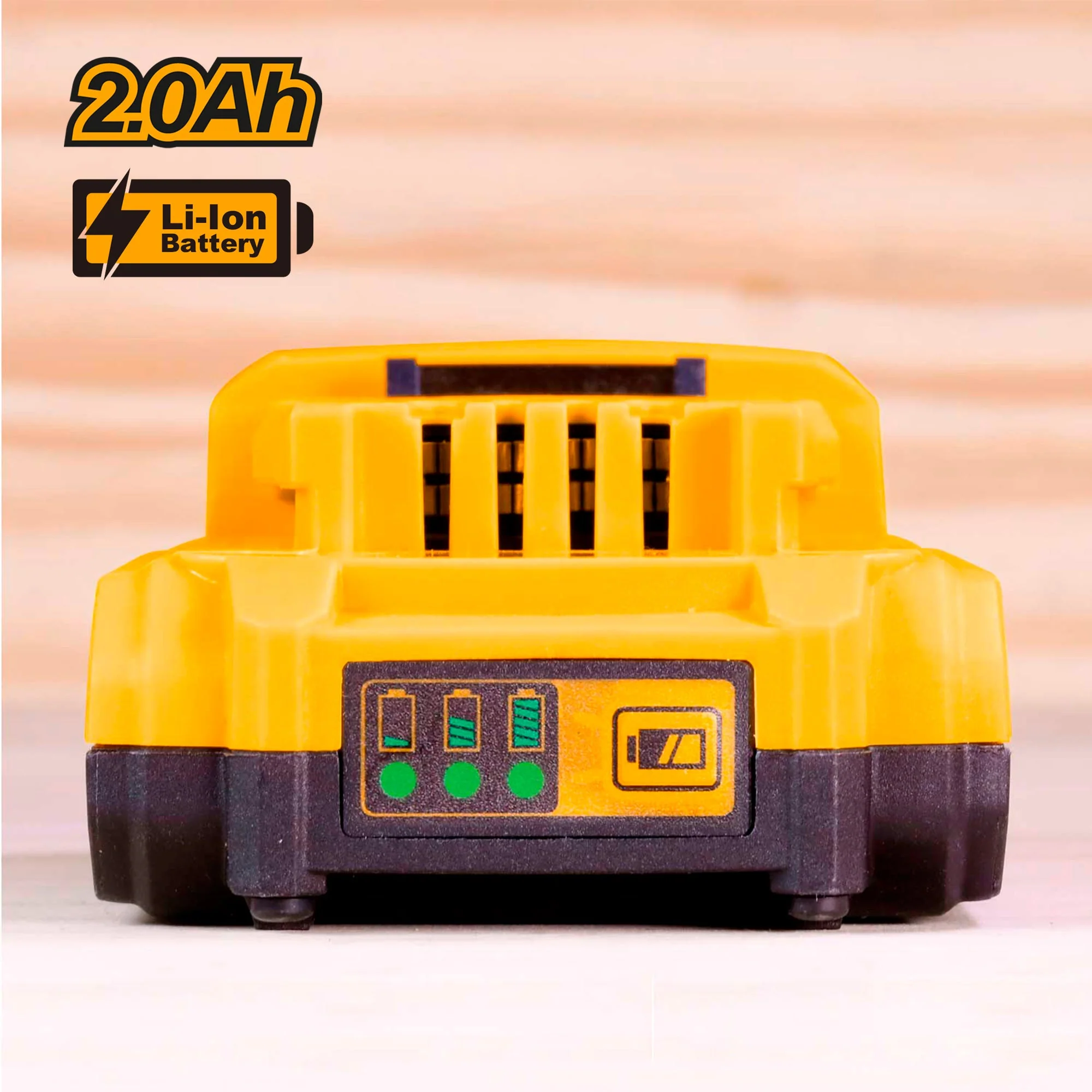 סוללת ליתיום 2A מתאימה לסדרת INGCO – 20V - Image 4