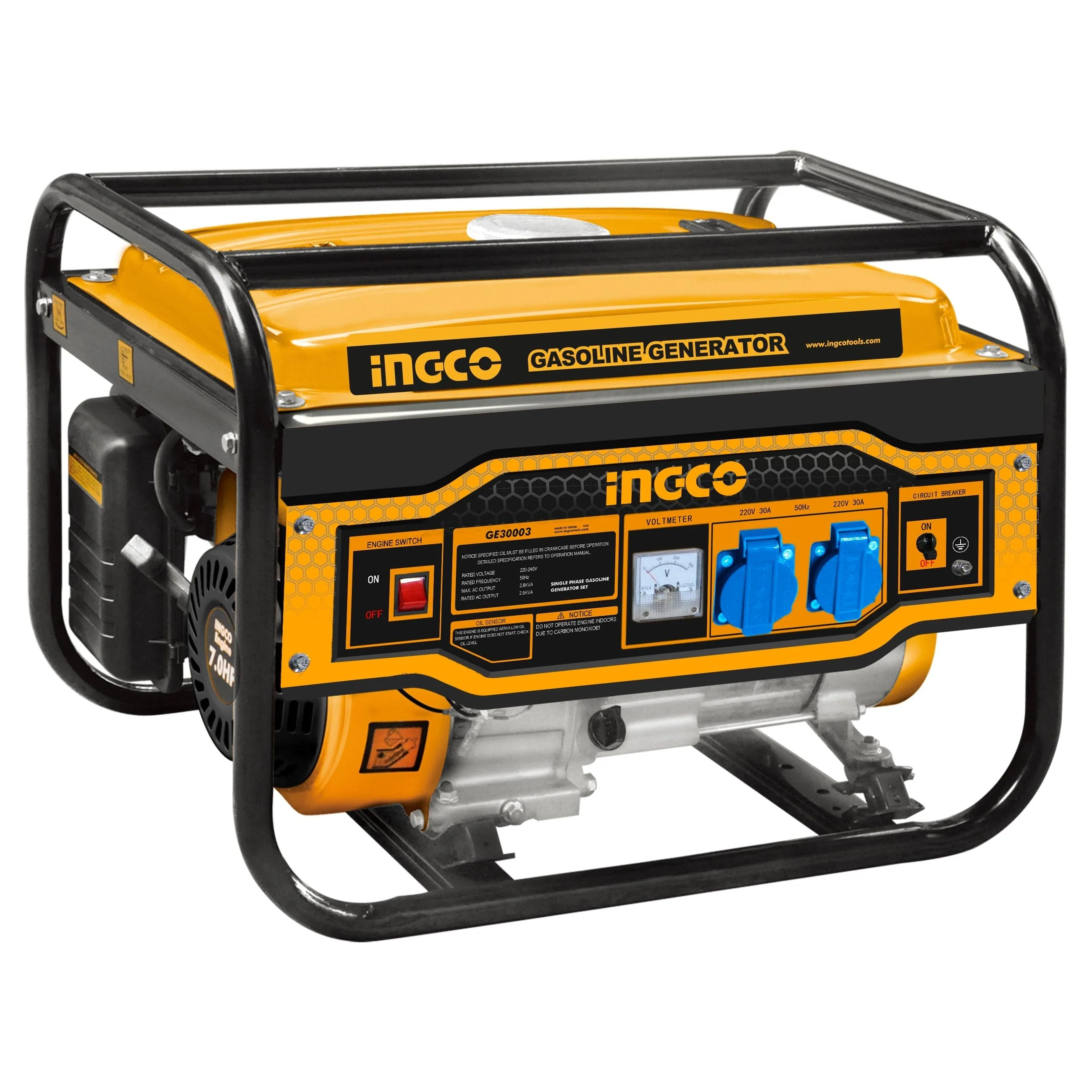 גנרטור 4 פעימות 2800W כולל מייצב מתח AVR - Image 2
